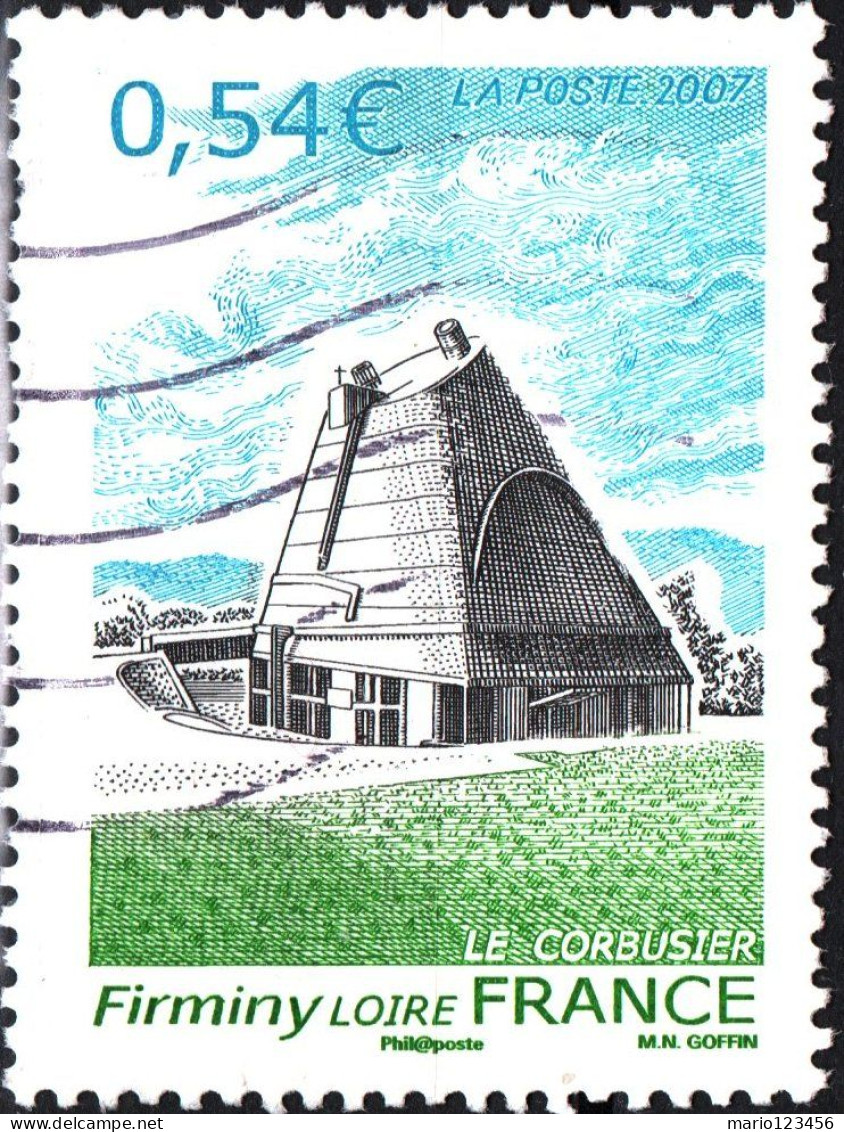 FRANCIA, FRANCE, TURISMO, 0,54 Fr., 2007, FRANCOBOLLI USATI Yt:FR 4087, Mi:FR 4306, Scott:FR 3293 (0,60) - Used Stamps