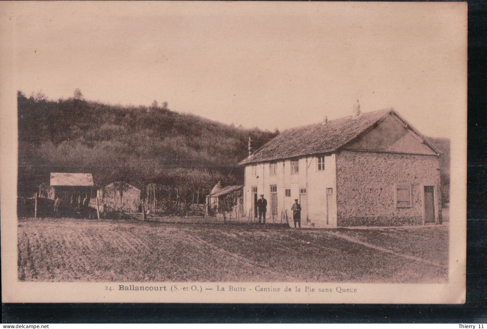 Cpa 91 Ballancourt La Butte Cantine De La Pie Sans Queue - Ballancourt Sur Essonne