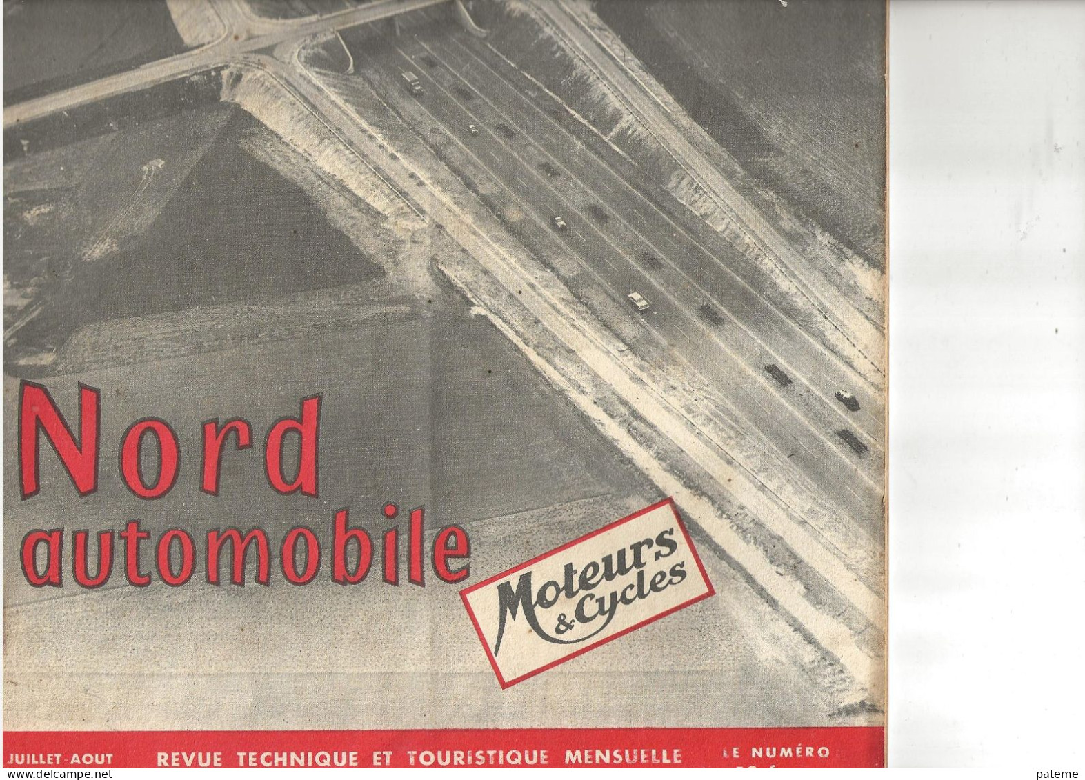 Nord Automobile 1955 Véhicules Course M G Peugeot M D  Mercedes 300 Itinéraire Lille Paris - 1850 - 1899