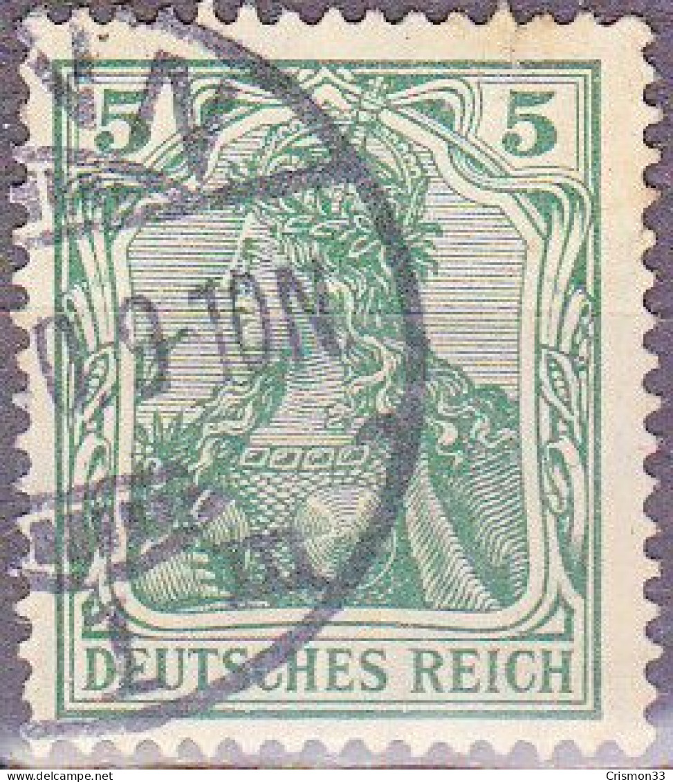 1905 - 1911- ALEMANIA - IMPERIO - GERMANIA DEUSTCHES REICH - YVERT 83 - Gebruikt