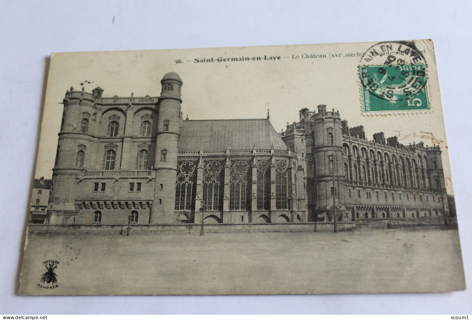 St Germain En Laye - Le Chateau - Façade Sud-ouest - 1915 - St. Germain En Laye (Kasteel)