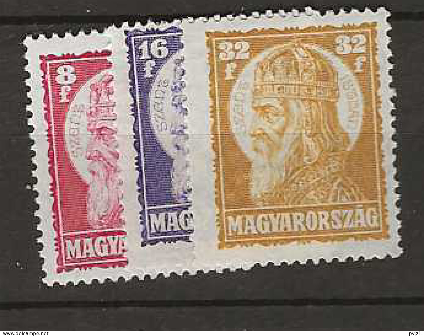 1929 MNH Hungary Mi 455-57 Postfris** - Ongebruikt