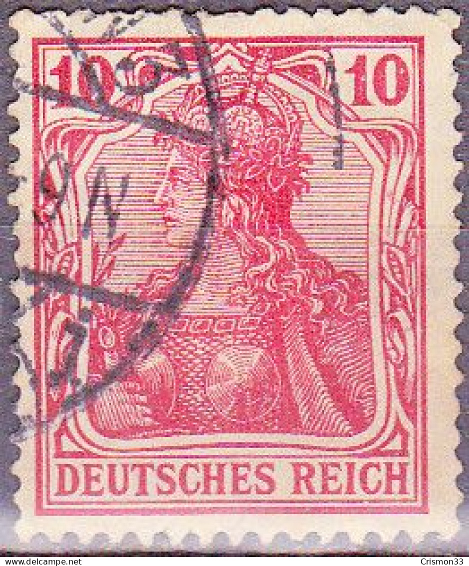 1905 - 1911- ALEMANIA - IMPERIO - GERMANIA DEUSTCHES REICH - YVERT 84 - Gebraucht
