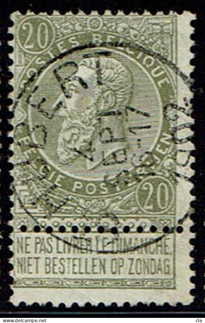 59 Obl  St Hubert - 1893-1900 Fijne Baard