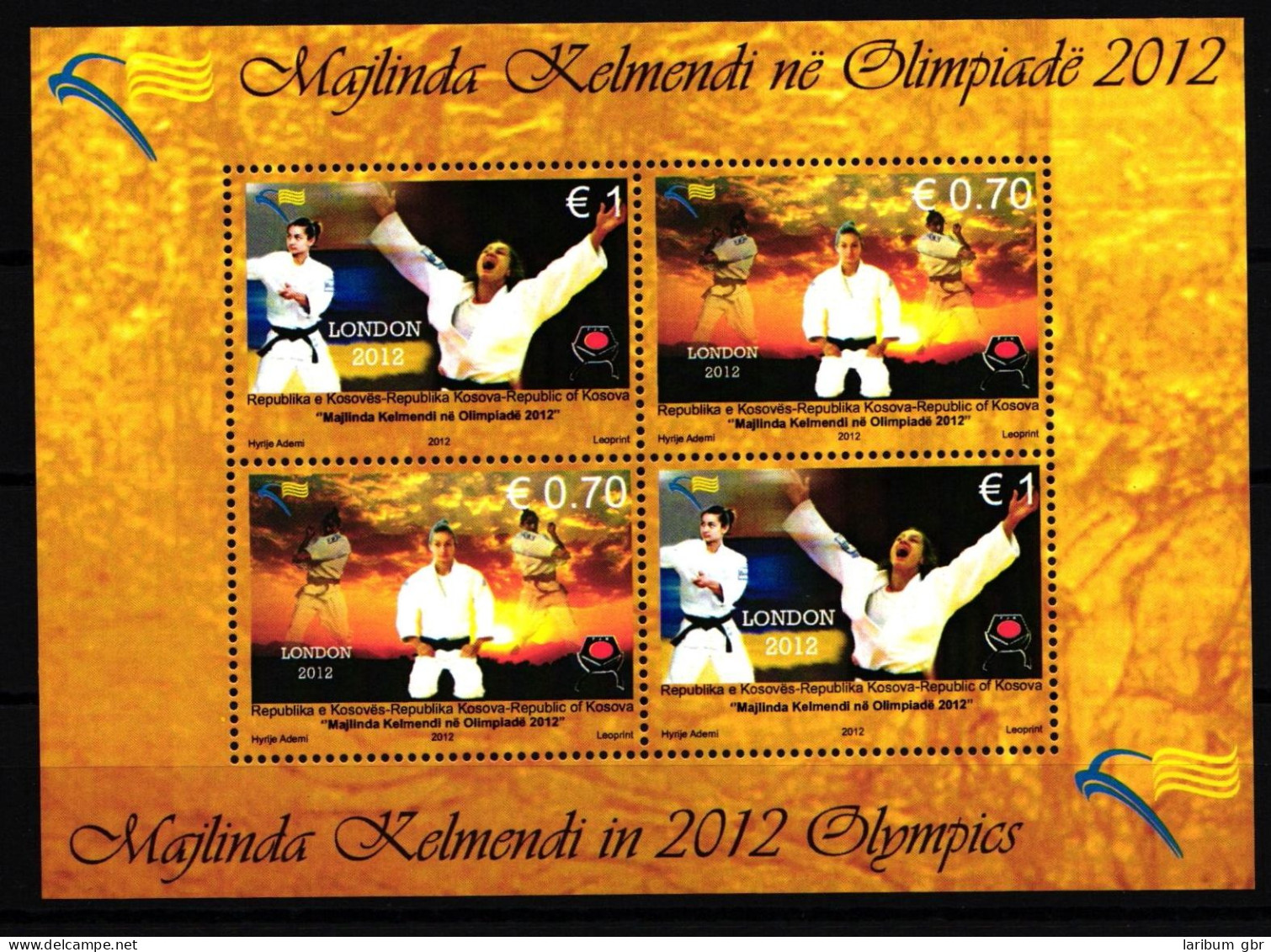 Kosovo Block 22 Postfrisch Olympia 2012 #JA387 - Kosovo