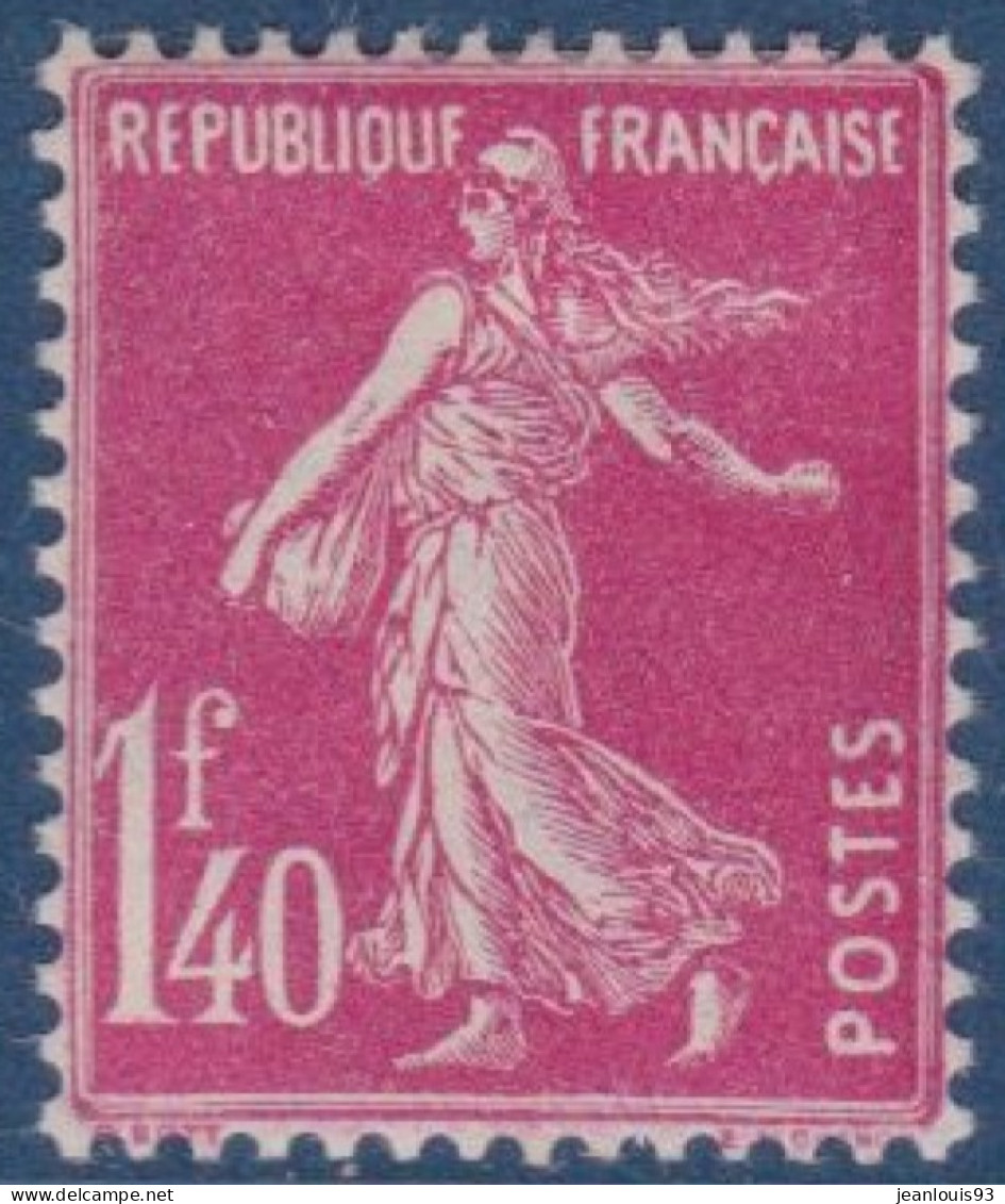 FRANCE - 196  SEMEUSE 1F40 ROSE NEUF AVEC CHARNIERE PROPRE COTE 25 EUR - Ongebruikt