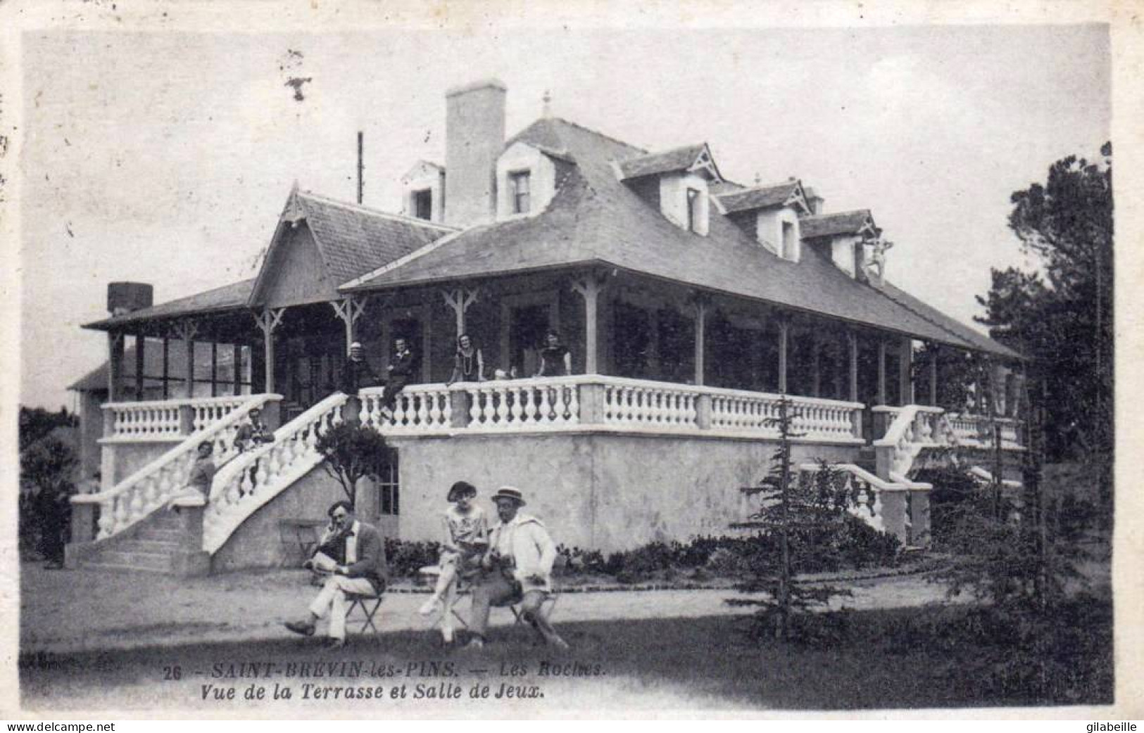 44 - Loire Atlantique -  SAINT BREVIN Les PINS -  Les Roches - Vue De La Terrasse Et Salle De Jeux - Saint-Brevin-les-Pins