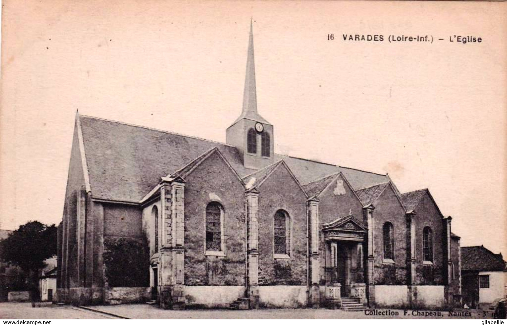 44 - Loire Atlantique -  VARADES - L'église - Varades