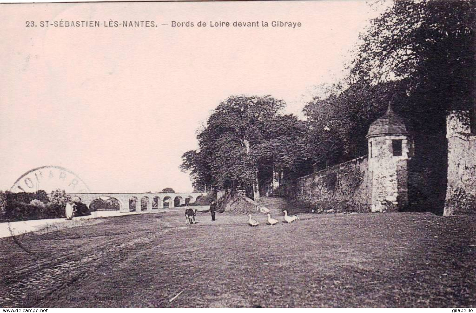 44 - Loire Atlantique -  SAINT SEBASTIEN Les NANTES ( Saint Sebastien Sur Loire )  - Bords De Loire Devant La Gibraye - Saint-Sébastien-sur-Loire