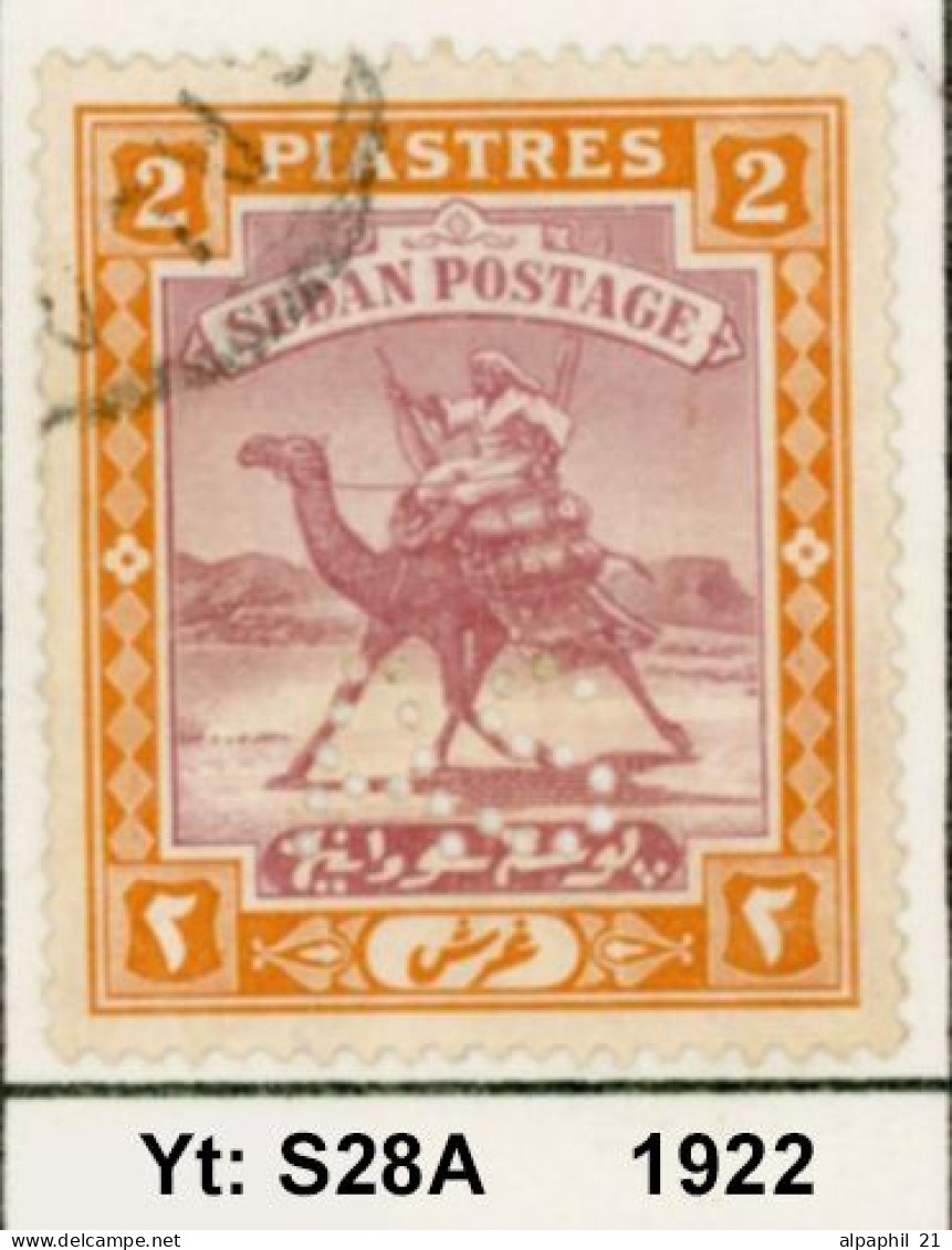 Sudan, Postman With Dromedary, Army Service Nr. S28A - Sudan (1954-...)