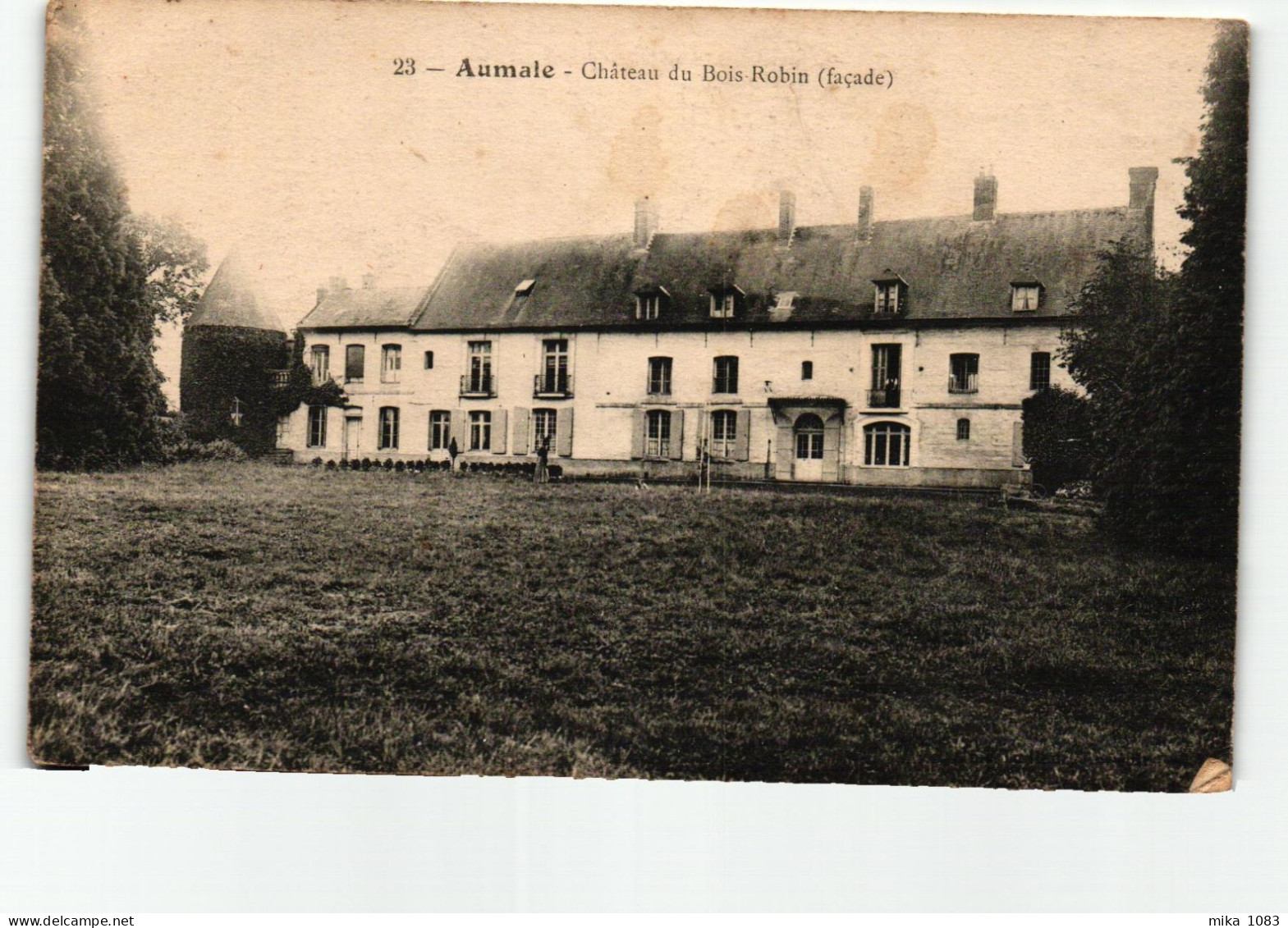 76 - Aumale - Château Du Bois Robin - Aumale