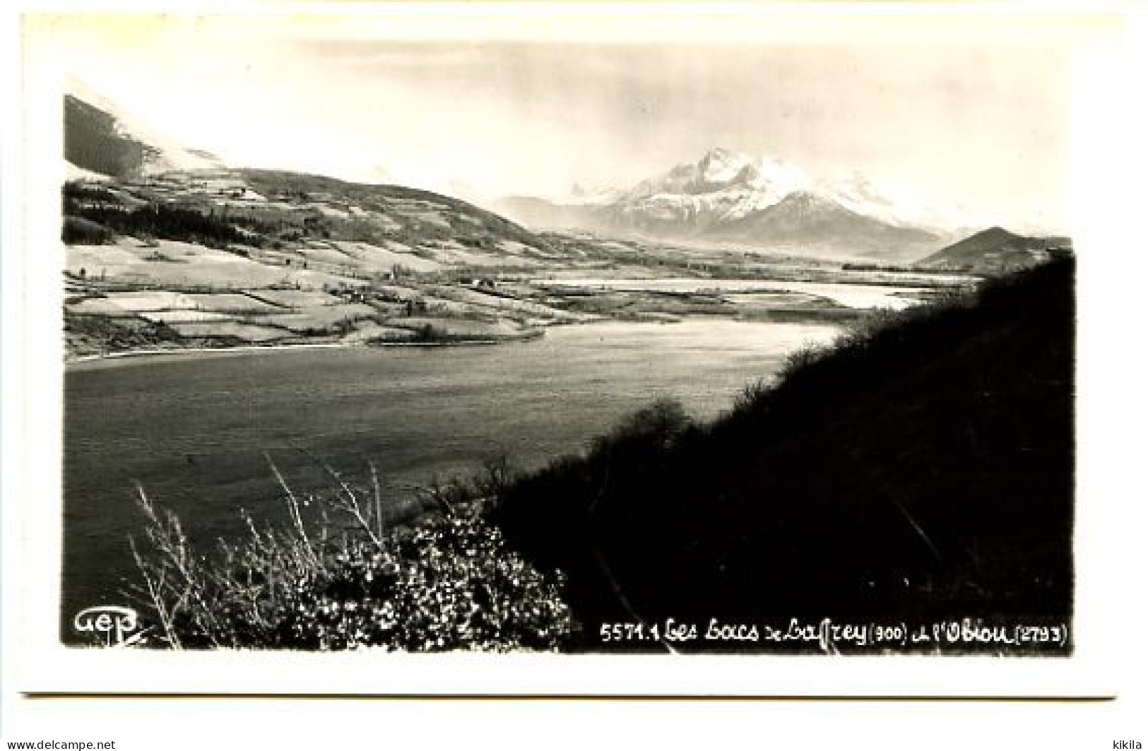 CPSM GEP  9 X 14 Isère Les Lacs De LAFFREY (900) Et L'Obiou (2793) - Laffrey