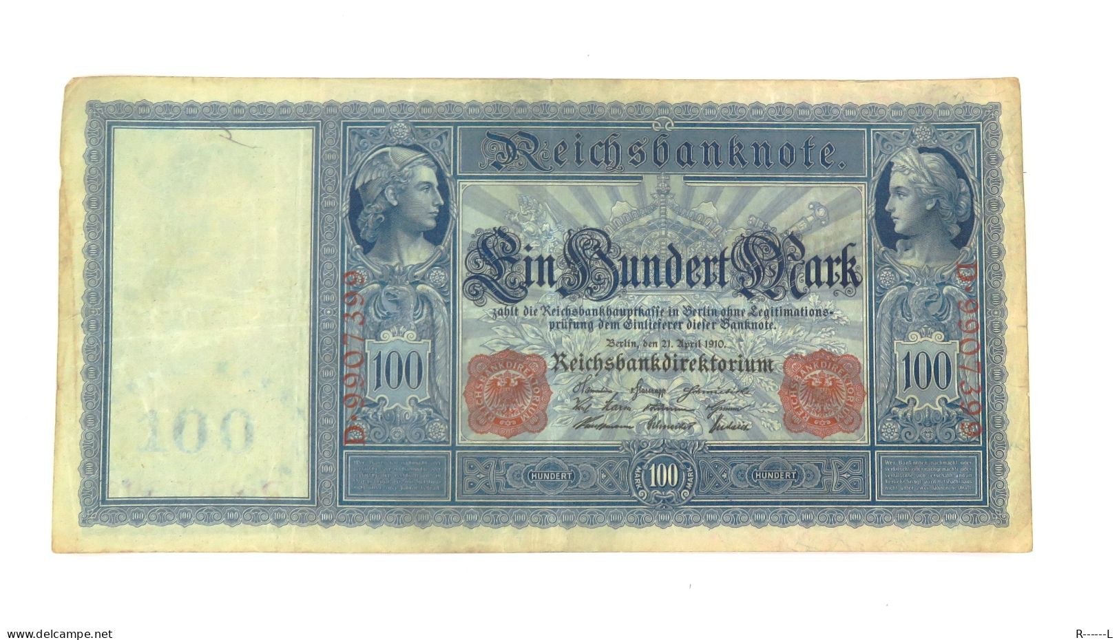 100 Mark , Berlin 1910 - 100 Mark