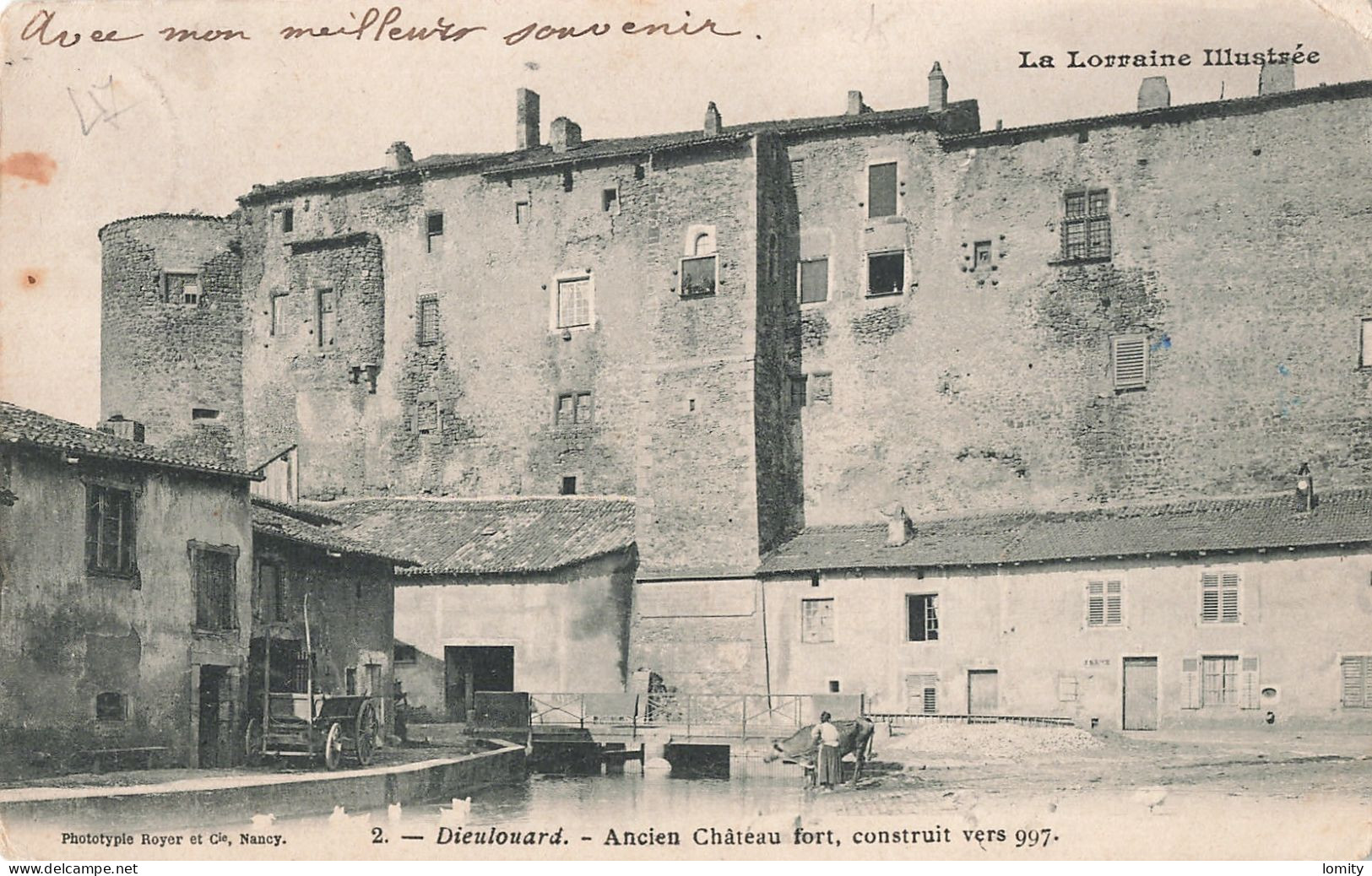 Destockage lot de 33 cartes postales CPA de Meurthe et Moselle Luneville Domjevin Toul Nancy Longwy Bas Pont à Mousson