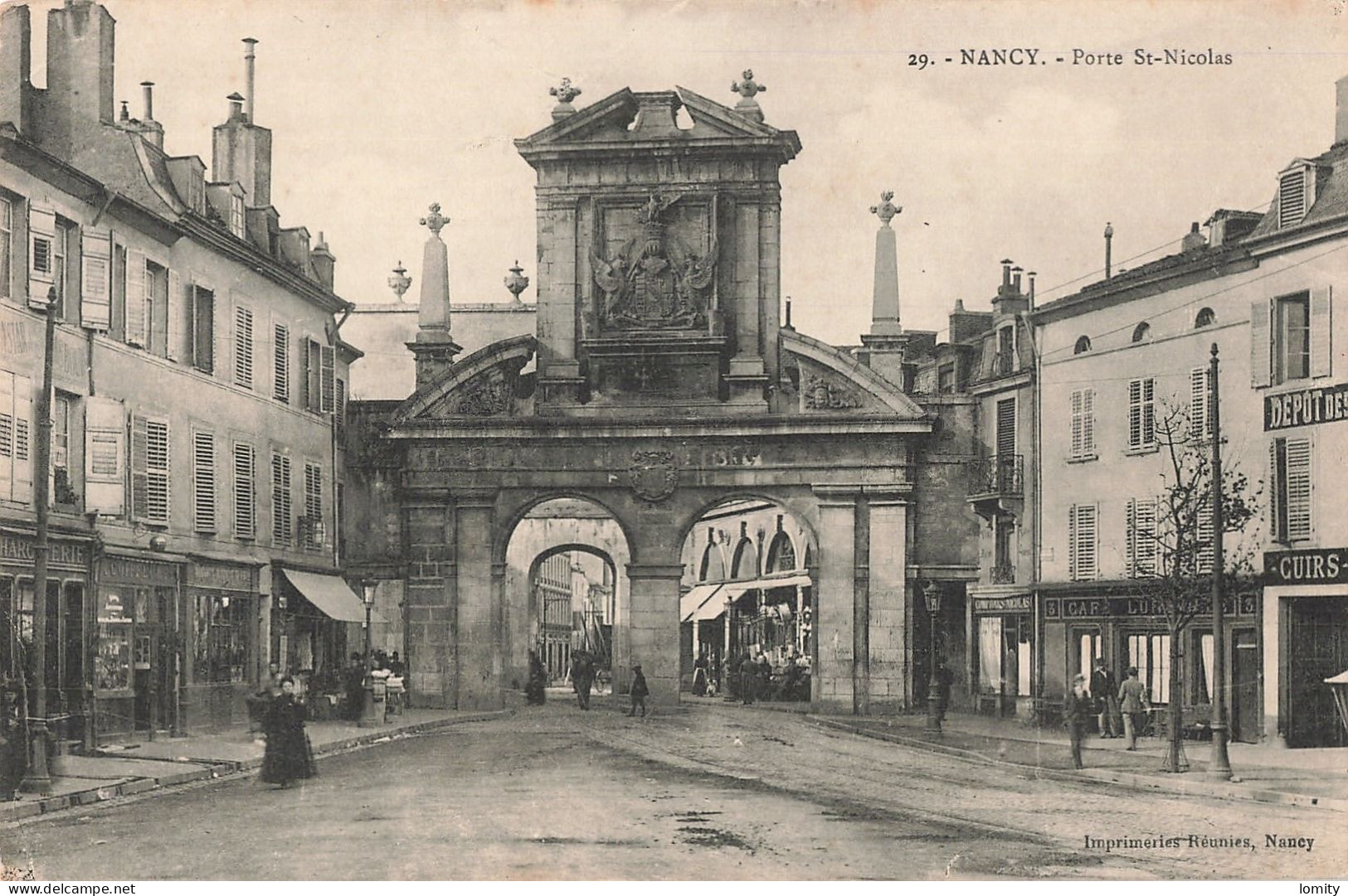 Destockage lot de 33 cartes postales CPA de Meurthe et Moselle Luneville Domjevin Toul Nancy Longwy Bas Pont à Mousson