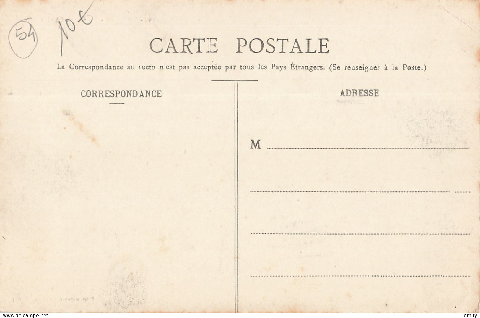 Destockage lot de 33 cartes postales CPA de Meurthe et Moselle Luneville Domjevin Toul Nancy Longwy Bas Pont à Mousson