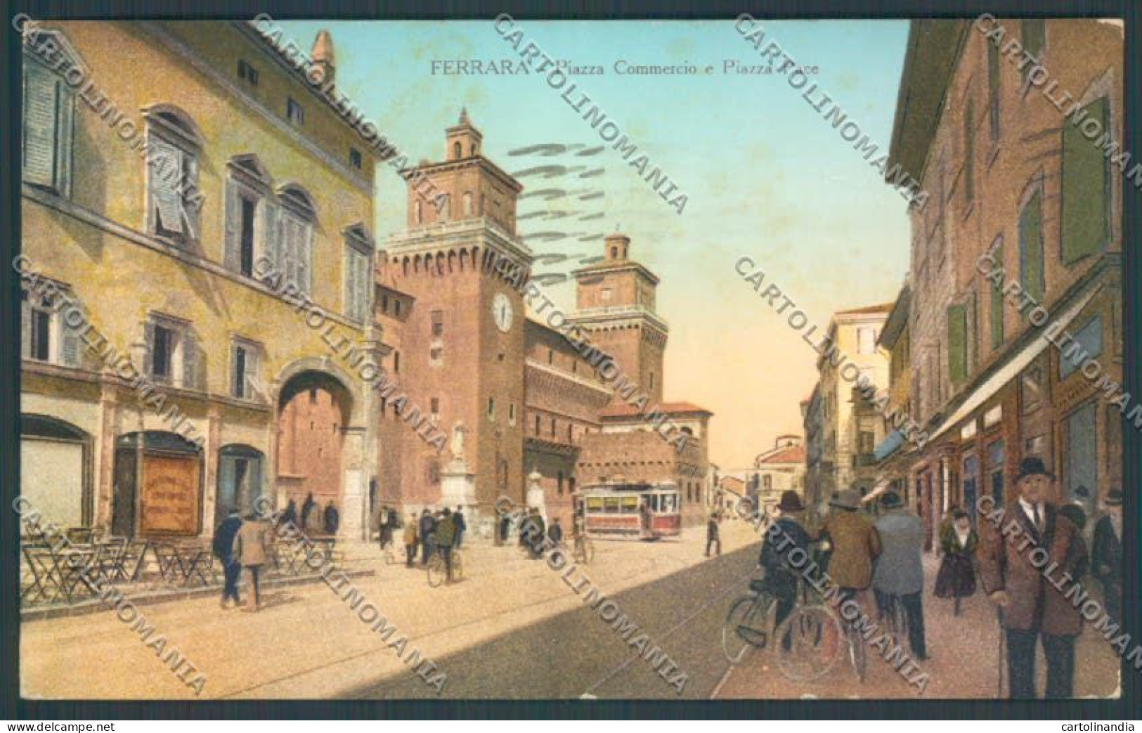 Ferrara Città ABRASA Cartolina ZT3308 - Ferrara