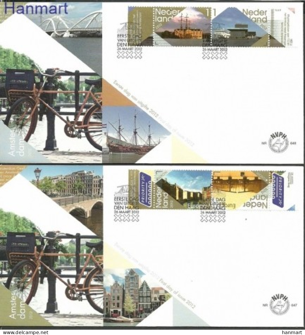Netherlands 2012 Mi 2954-2957 FDC  (FDC ZE3 NTH2954-2957) - Other & Unclassified