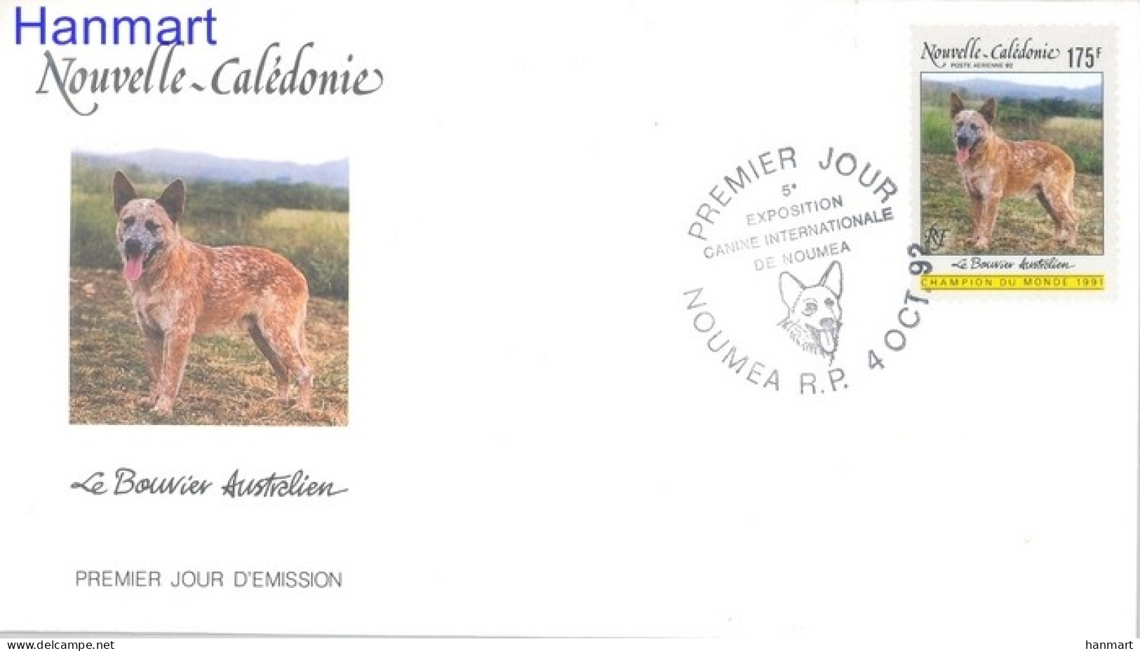 New Caledonia 1992 Mi 943 FDC  (FDC ZS7 NCL943) - Other