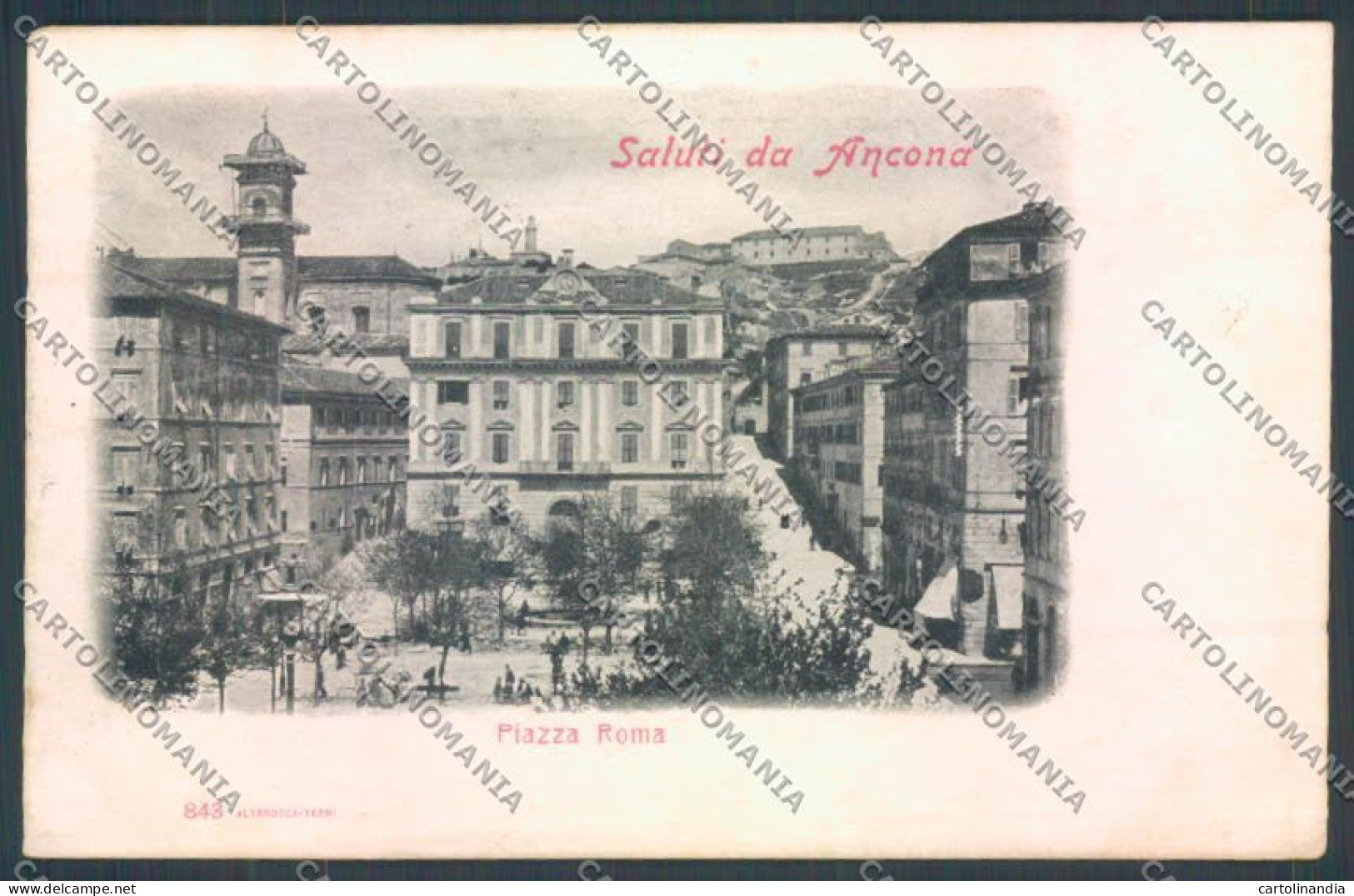 Ancona Città Alterocca Cartolina ZG1940 - Ancona