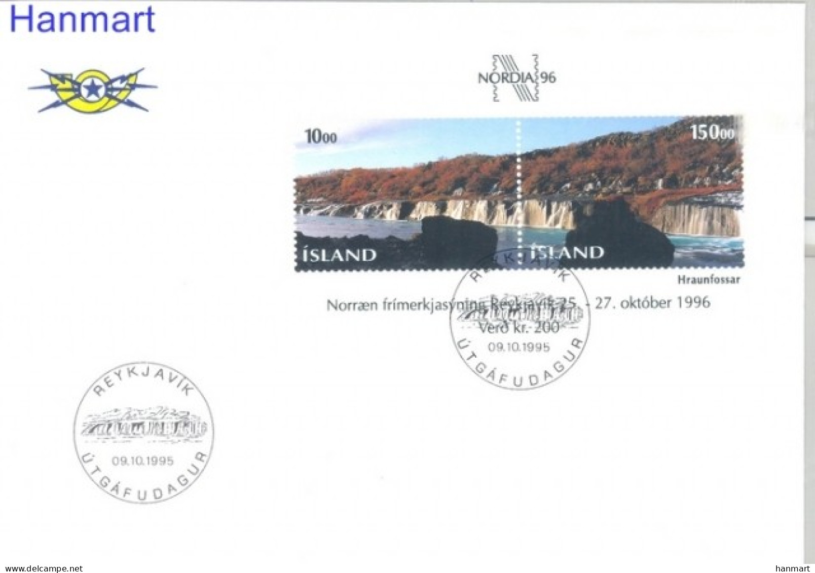 Iceland 1995 Mi Block 18 FDC  (FDC ZE3 ICLbl18) - Otros