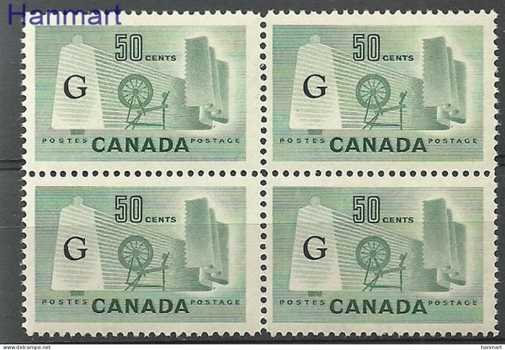 Canada 1953 Mi Die 33I MNH  (LZS1 CNDdievie33I) - Fabriken Und Industrien