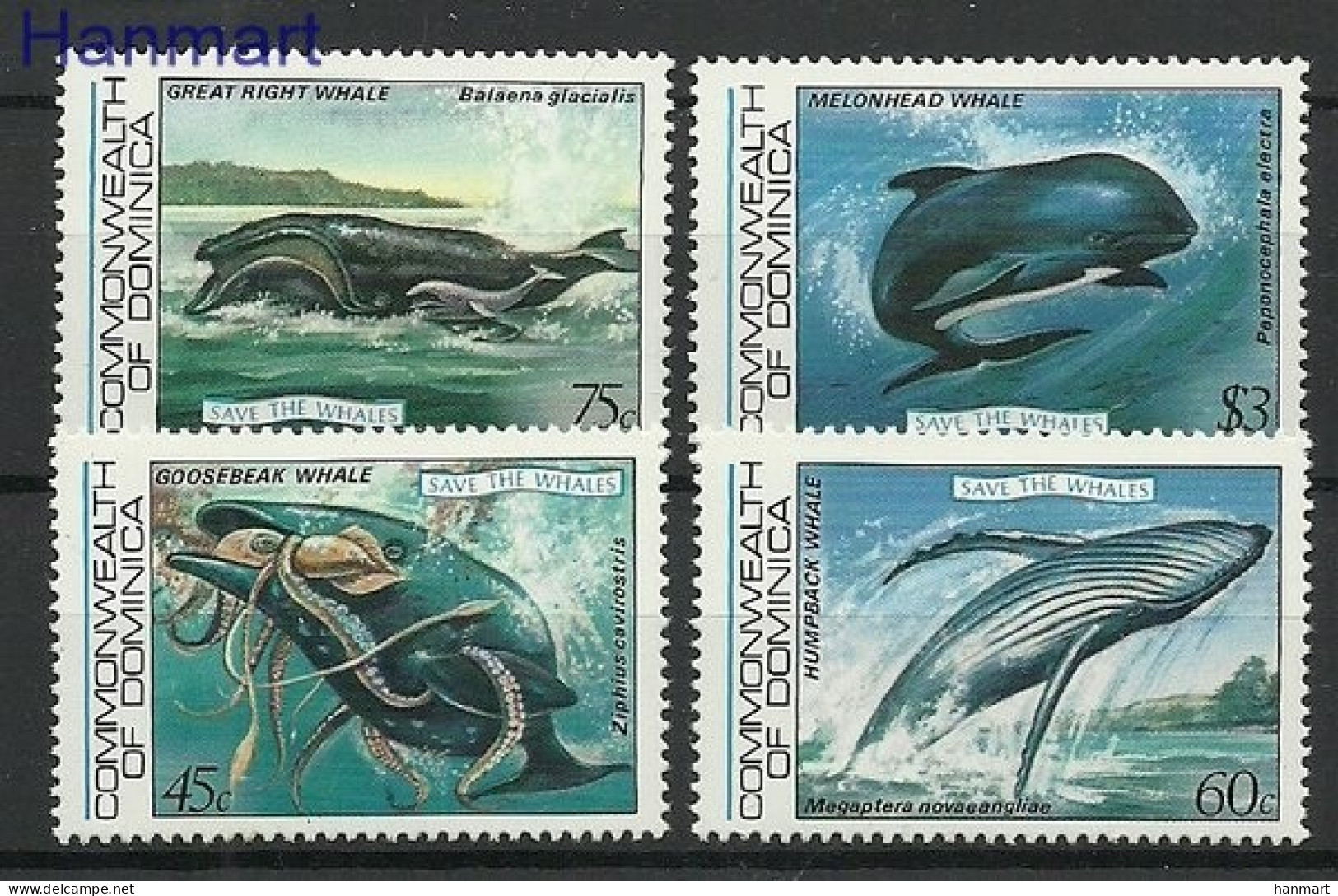 Dominica 1983 Mi 805-808 MNH  (ZS2 DMN805-808) - Other & Unclassified