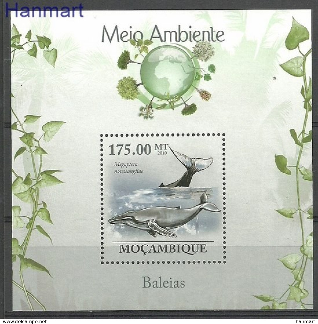Mozambique 2010 Mi Block 312 MNH  (LZS6 MZBbl312) - Other & Unclassified