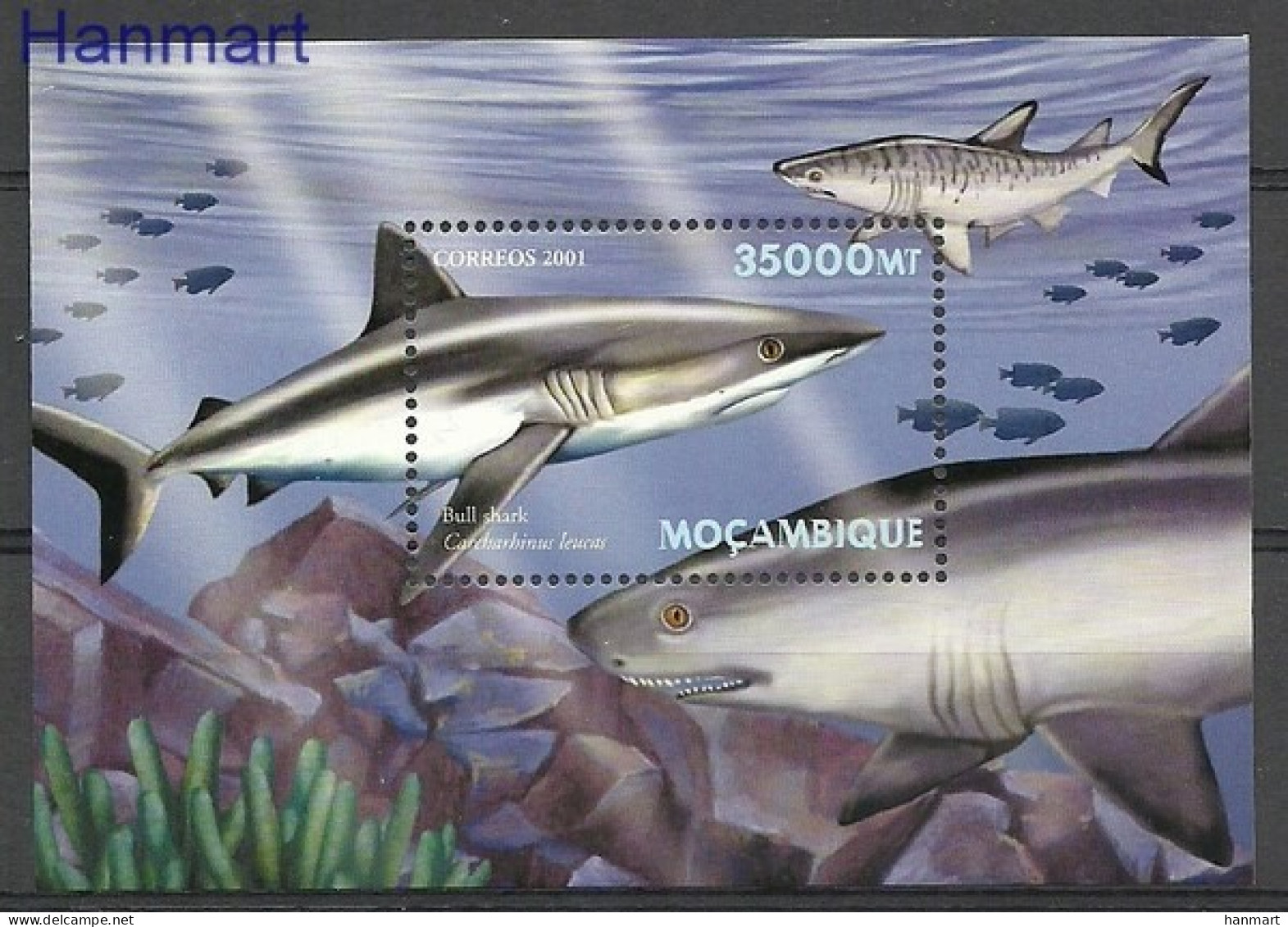 Mozambique 2001 Mi Block 66 MNH  (ZS6 MZBbl66) - Other & Unclassified