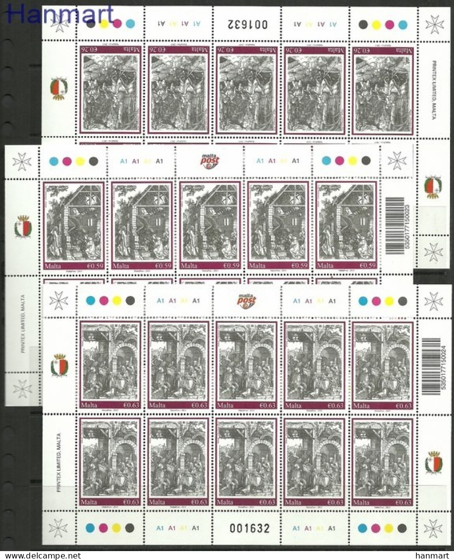Malta 2015 Mi Sheet 1915-1917 MNH  (ZE2 MLTark1915-1917) - Otros