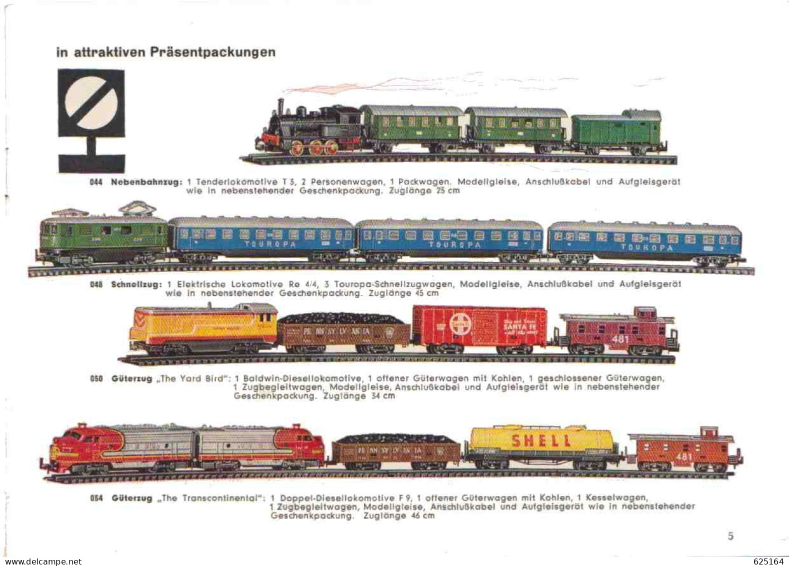 Catalogue ARNOLD RAPIDO 1963/64 Modellbahnkaalog Spur N 9mm Maßstab 1:160 - Duits