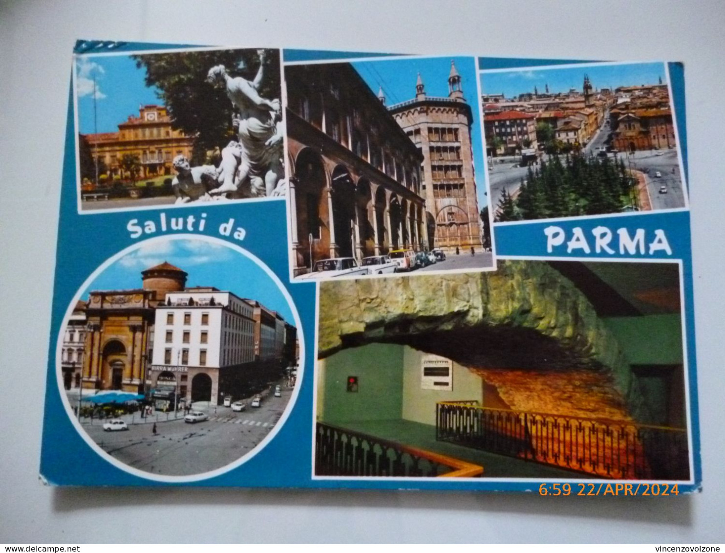 Cartolina Viaggiata "Saluti Da PARMA" Vedutine 1974 - Parma