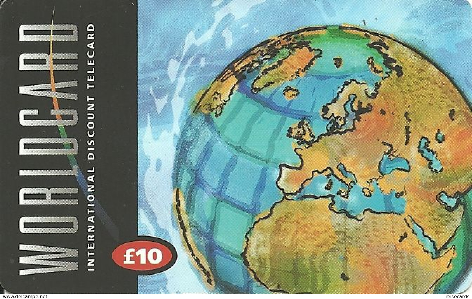 Great Britain: Prepaid IDT - Worldcard, Globe - Autres & Non Classés