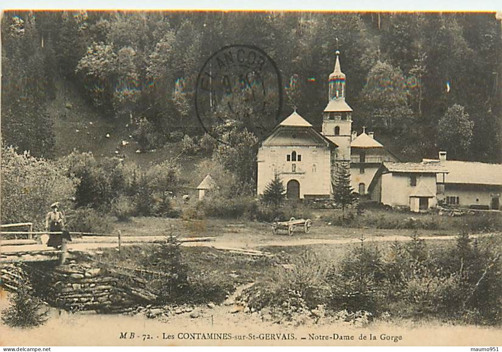 74 Les CONTAMINES Sur SAINT GERVAIS - Notre Dame De La Gorge - Contamine-sur-Arve