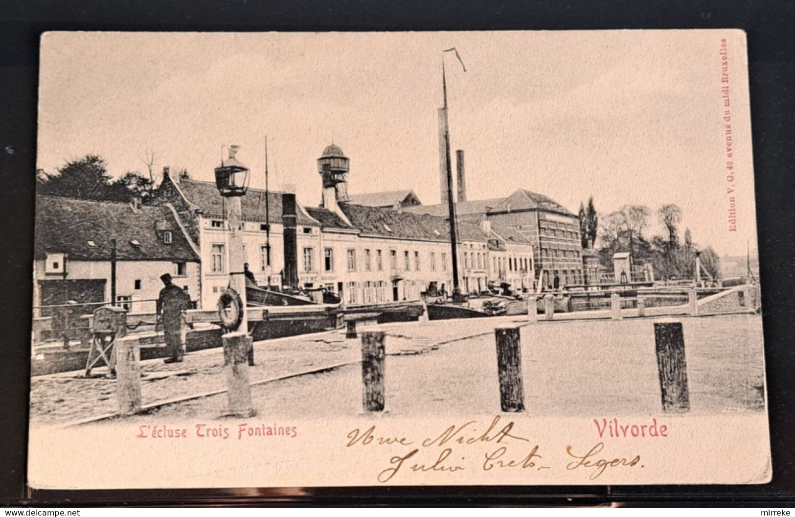 @Le@  -  VILVORDE / VILVOORDE  -  L'écluse Trois Fontaines   -  Zie / Voir Scan's - Vilvoorde