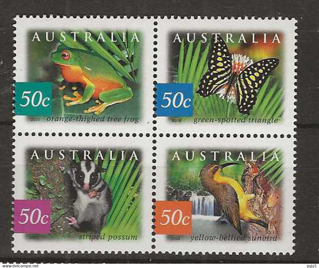 2003 MNH Australia Mi 2237-40 Postfris** - Mint Stamps