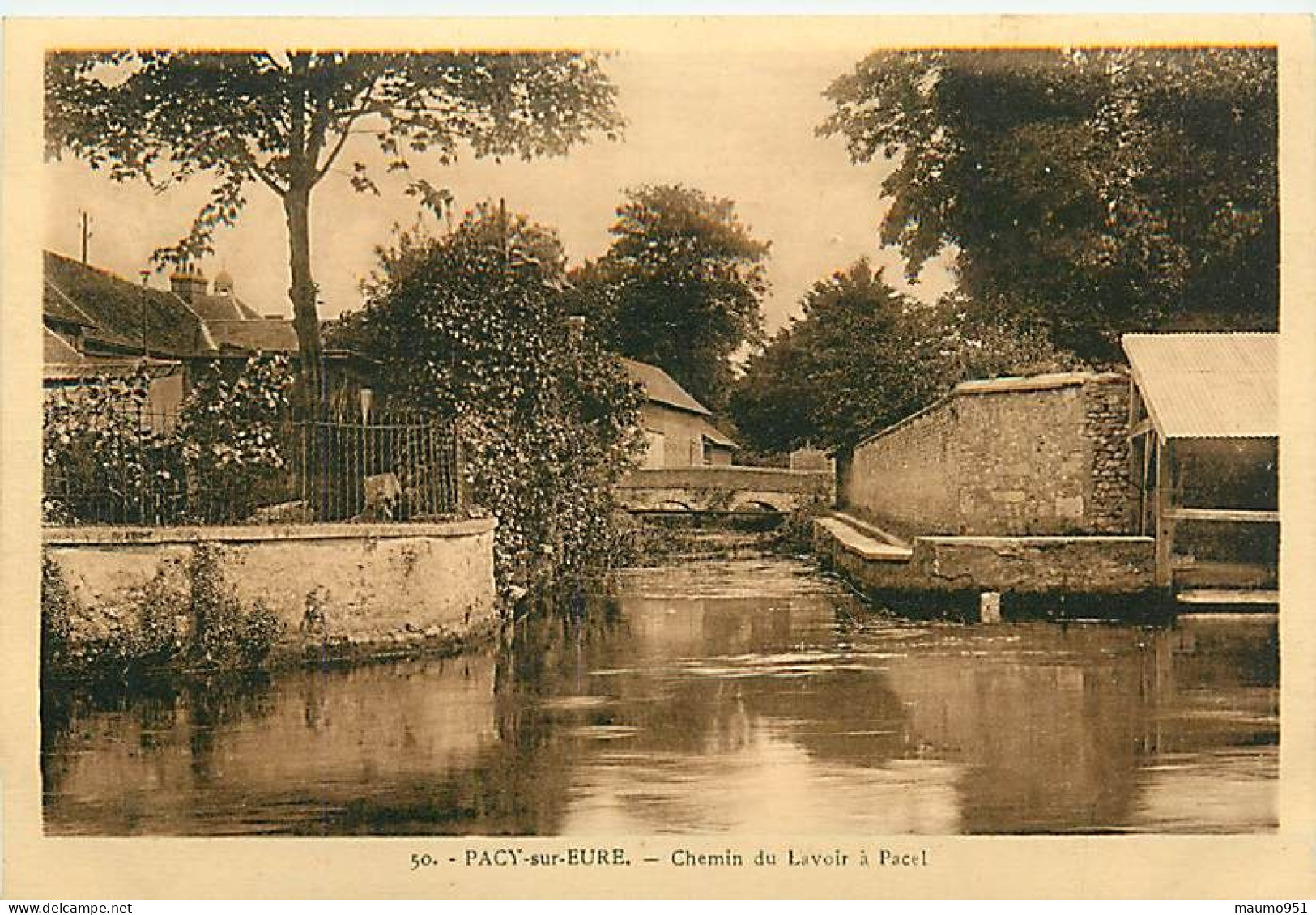 27 PACY SUR EURE - Chemin Du Lavoir à Pacel - Pacy-sur-Eure