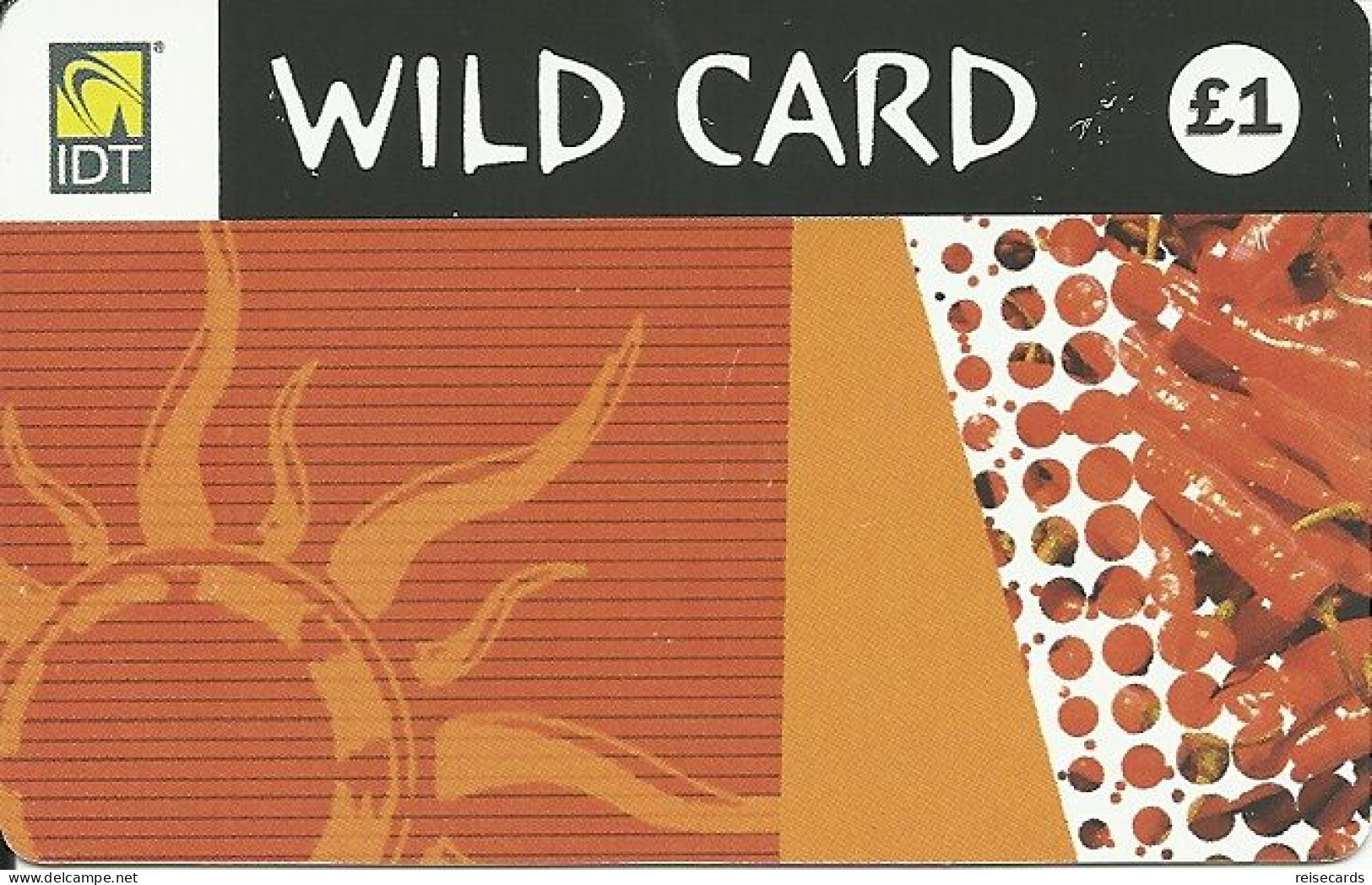 Great Britain: Prepaid IDT - Wild Card - Andere & Zonder Classificatie