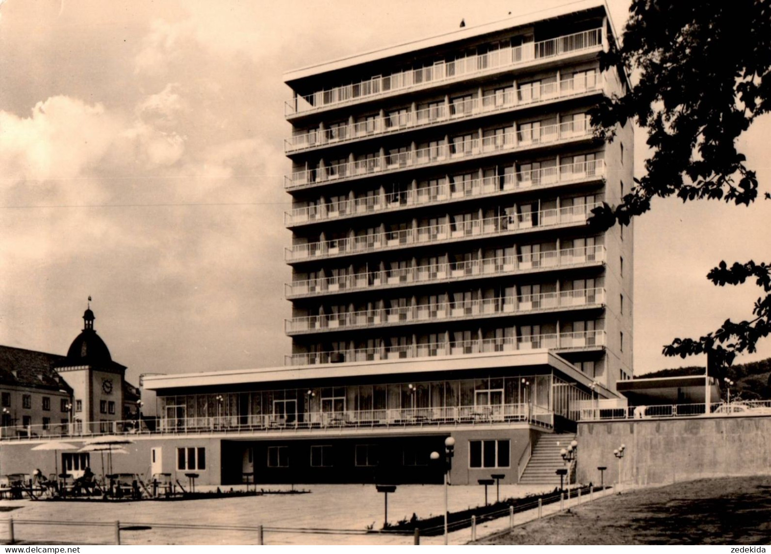 H1518 - Saßnitz Rügen Hotel Gebäude Architektur Großplatte Neubauten - VEB Bild Und Heimat Reichenbach - Andere & Zonder Classificatie