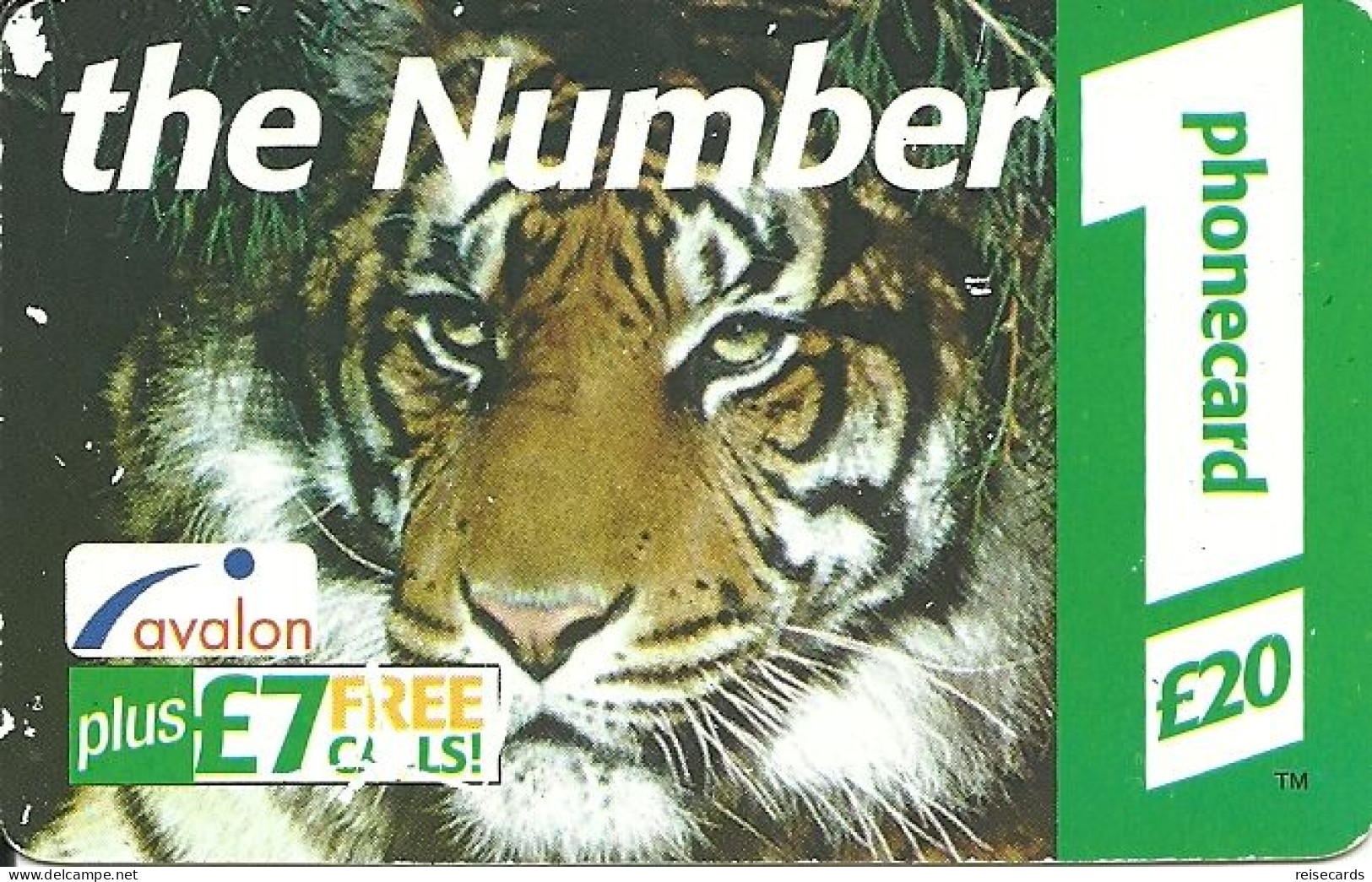 Great Britain: Prepaid IDT - The Number 1, Tiger - Other & Unclassified