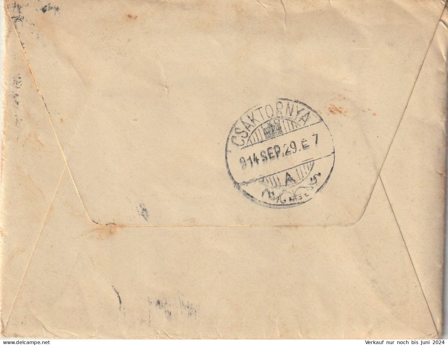 Ungarn Brief Mit Bahnpost / TPO / Amb / Railway "61 Brod - Nagykanizsa" - Lettres & Documents
