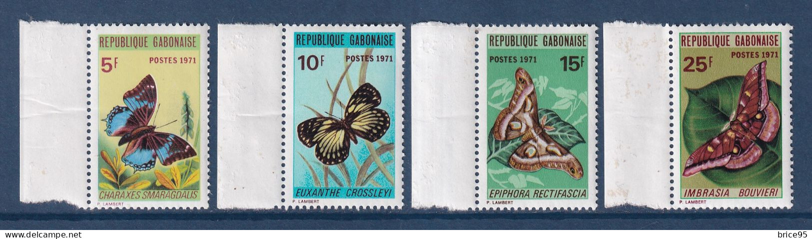 Gabon - YT N° 271 à 274 ** - Neuf Sans Charnière - 1971 - Gabón (1960-...)