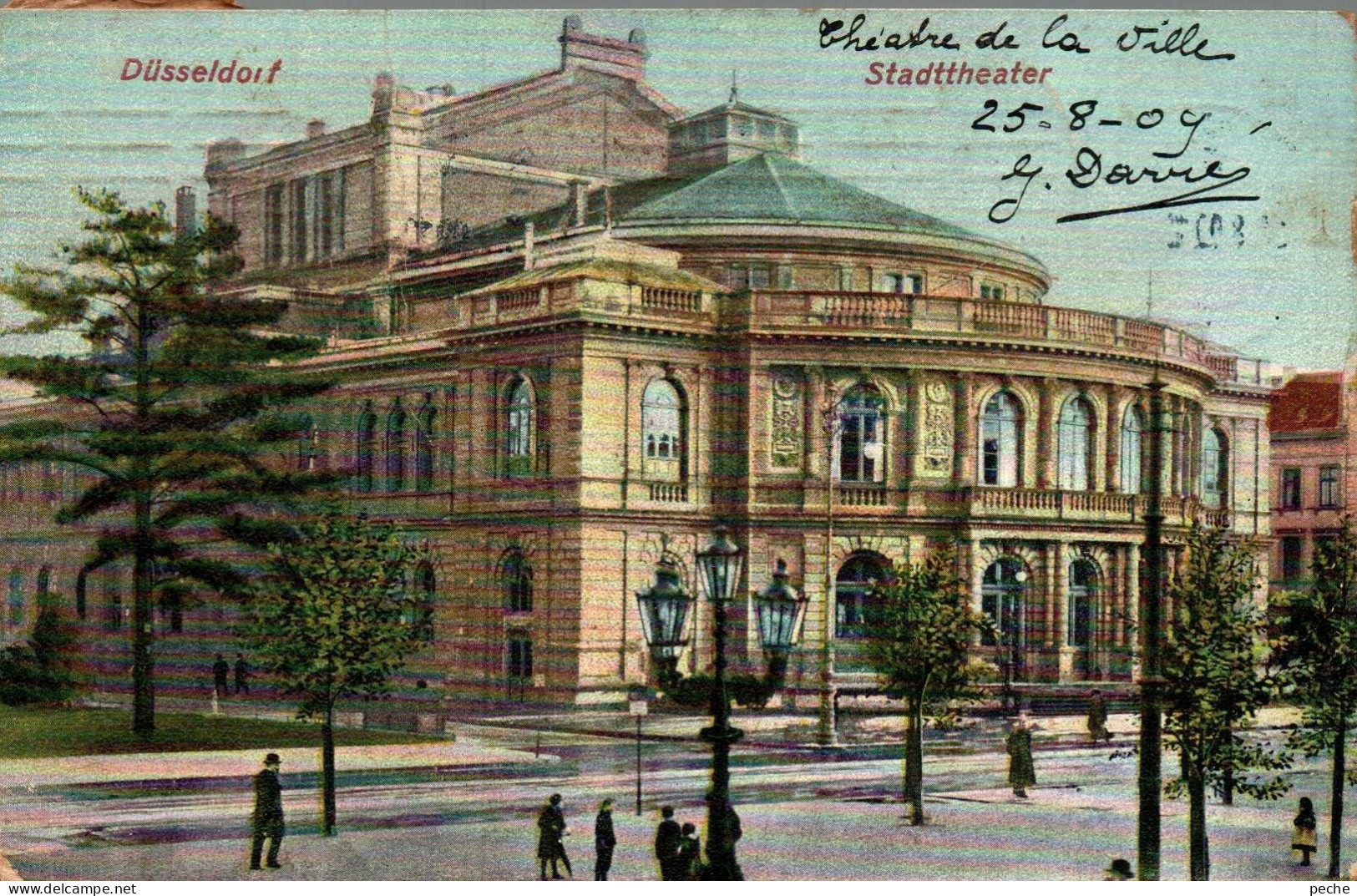 N°511 W -cpa Düsseldorf -Stadttheater- - Duesseldorf