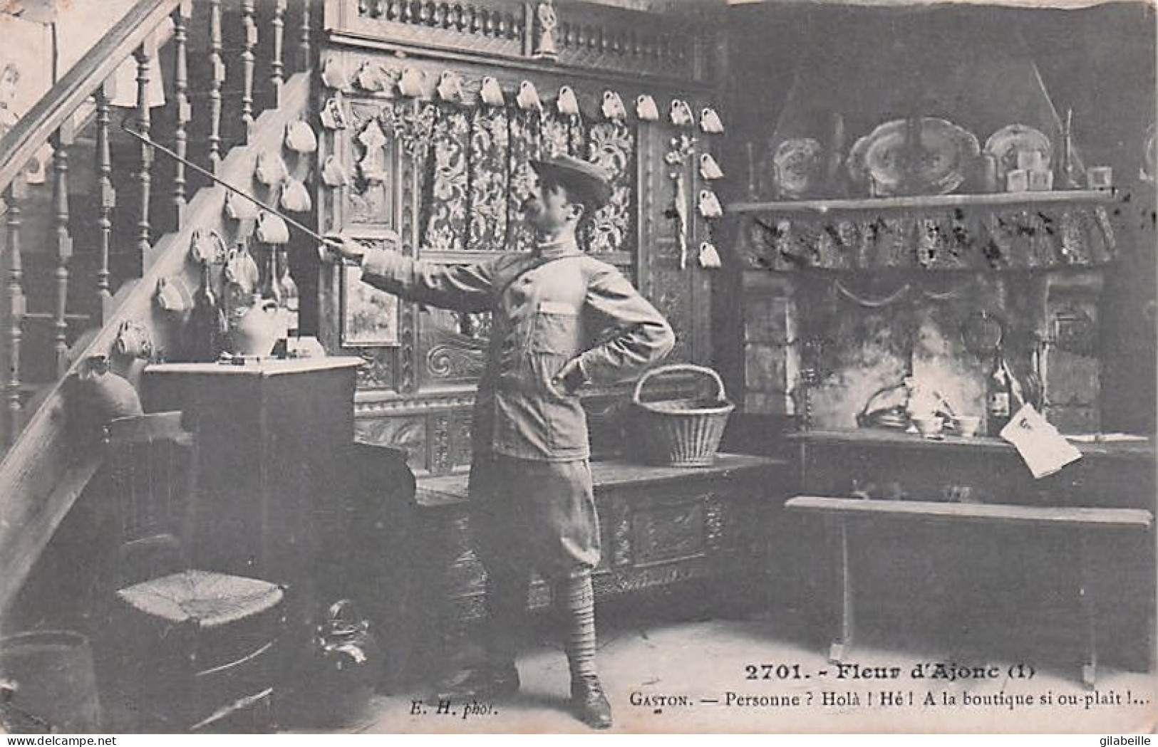 Theatre - Fleur D' Ajonc - Pièce De Th. Botrel - Lot 8 Cartes - 1909 - Théâtre