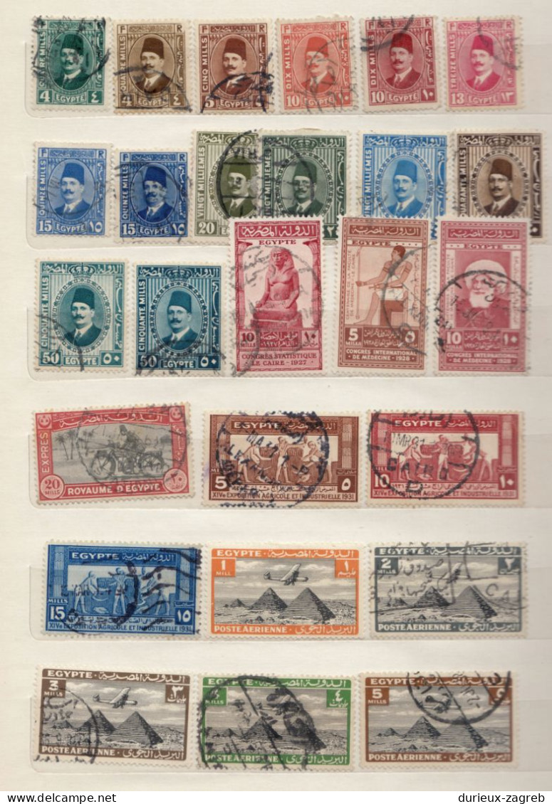 Egypt / Palestine Small Collection In Small Album (please Read Descritpion) B23 - Sammlungen (im Alben)