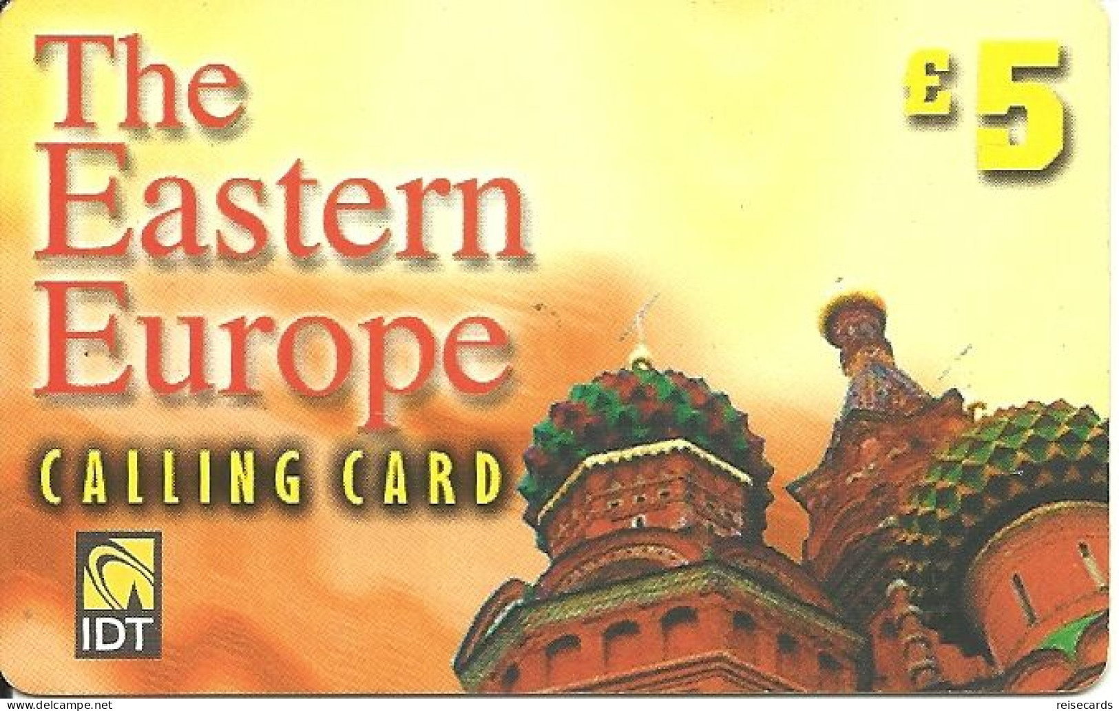 Great Britain: Prepaid IDT - The Eastern Europe 03.05 - Altri & Non Classificati