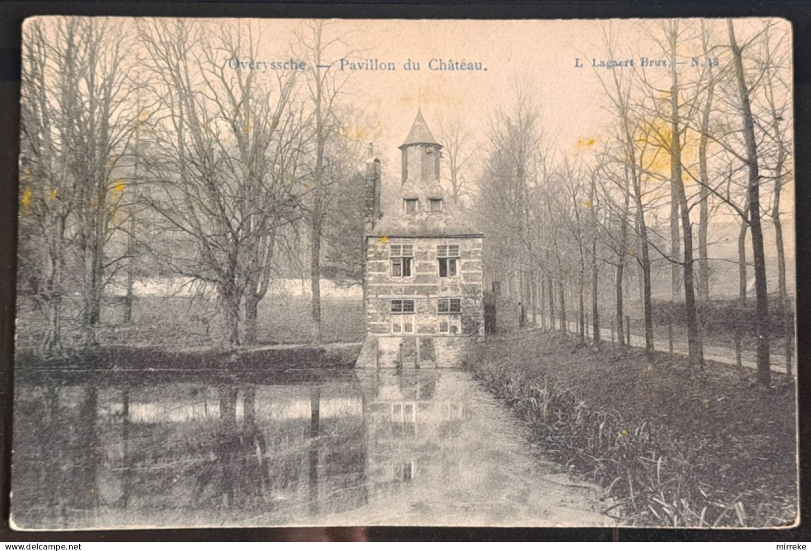 @Le@  -  OVERYSSCHE  -  Pavillon Du Château  -  Zie / Voir Scan's - Overijse