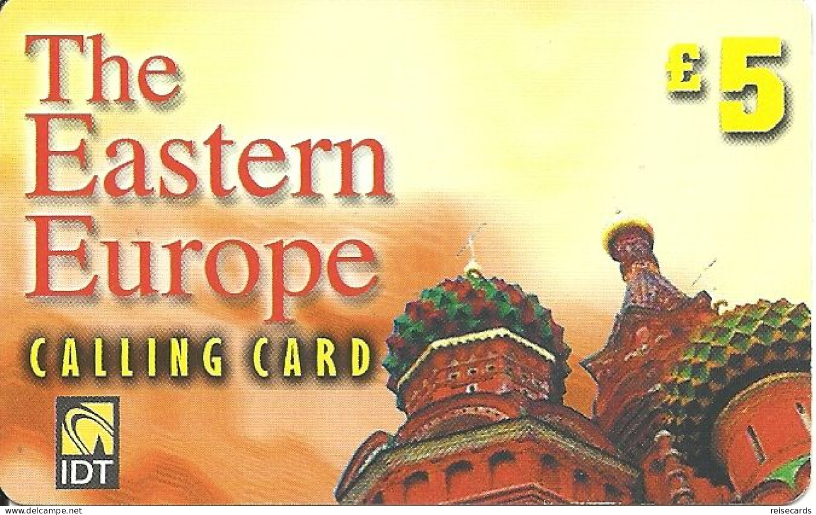 Great Britain: Prepaid IDT - The Eastern Europe 04.04 - Autres & Non Classés