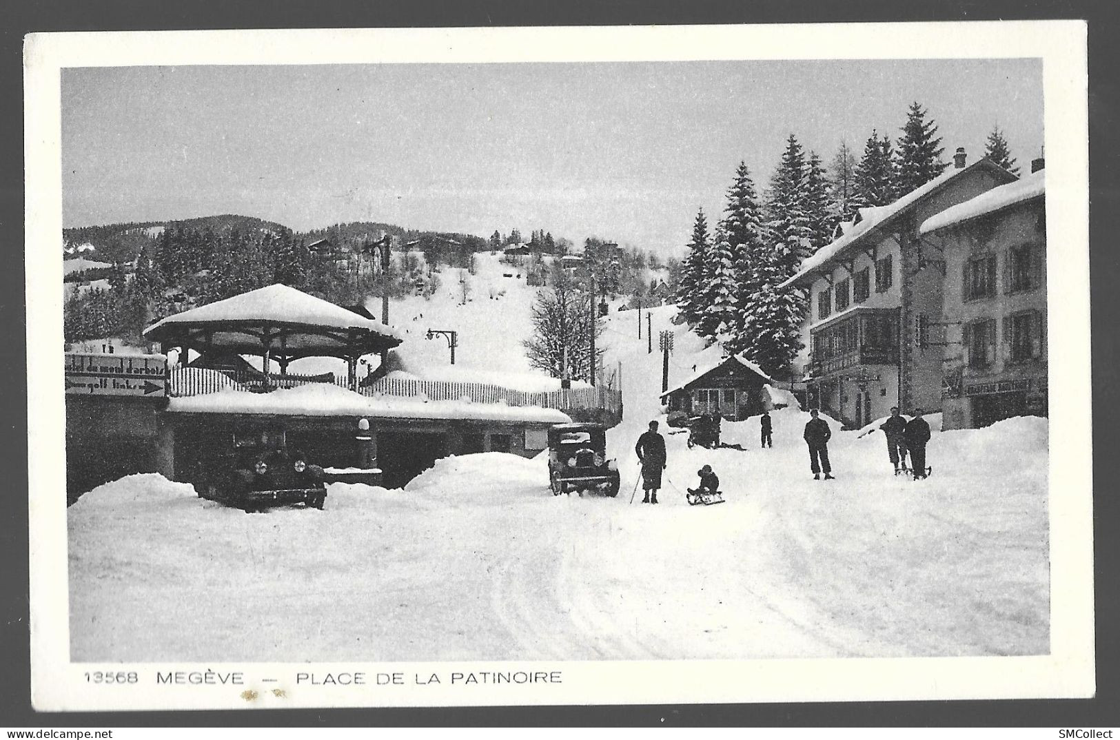 Megève, Place De La Patinoire (A18p62) - Megève