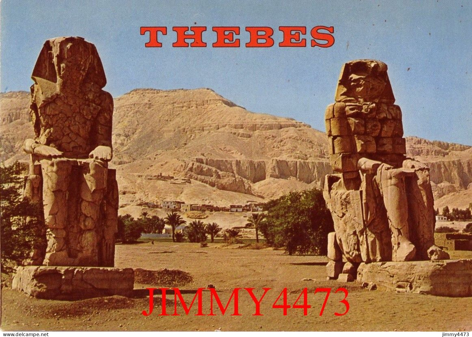 CPM - THEBES - Les Colosses De Memnon - LOUXOR - EGYPTE - Louxor